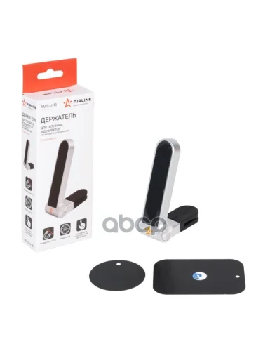 Держатель Мобильного Телефона Airline В Дефлектор, Магнитный, Анодированный (Ams-U-18) AIRLINE арт. AMS-U-18