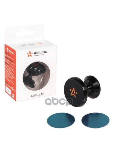 Держатель Мобильного Телефона Airline На Торпеду, Магнитный, Анодированный (Ams-U-23) AIRLINE арт. AMS-U-23