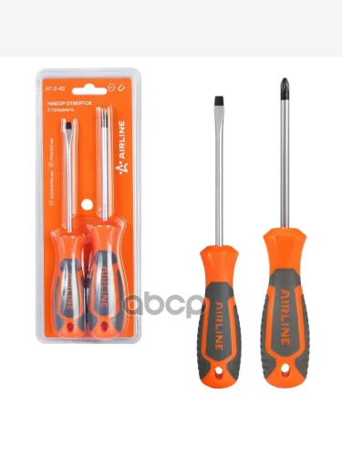 Набор Отверток  2 Предмета Airline (At-2-42) AIRLINE арт. AT-2-42