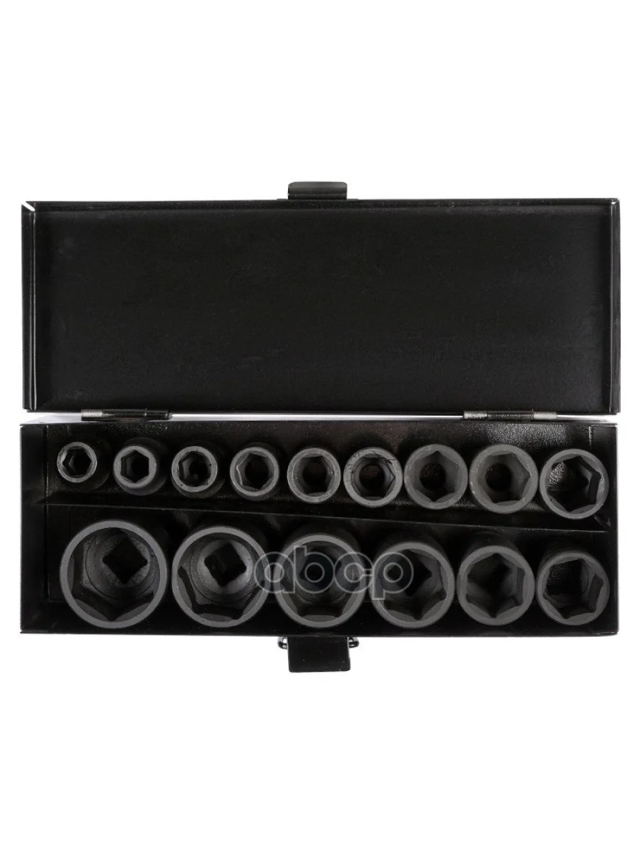 Набор Головок Ударных 12 6-Гранных (15 Предм. 10-32 Мм) Мет.кейс Airline (Atas041) AIRLINE арт. ATAS041  в Керчи Республика Крым