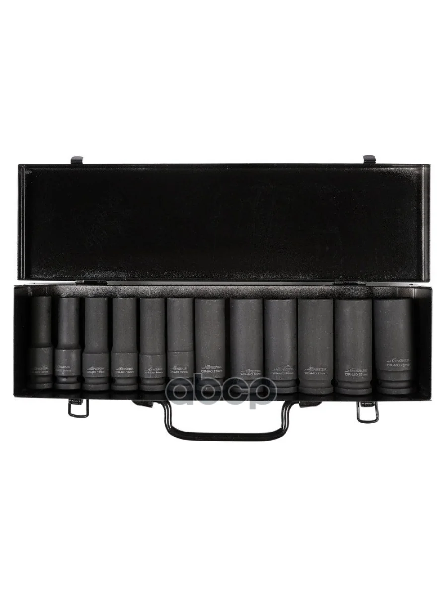 Набор Головок Ударных 12 6-Гранных (12 Предм. 10-24 Мм) Метал.кейс Airline (Atas042) AIRLINE арт. ATAS042  в Керчи Республика Крым