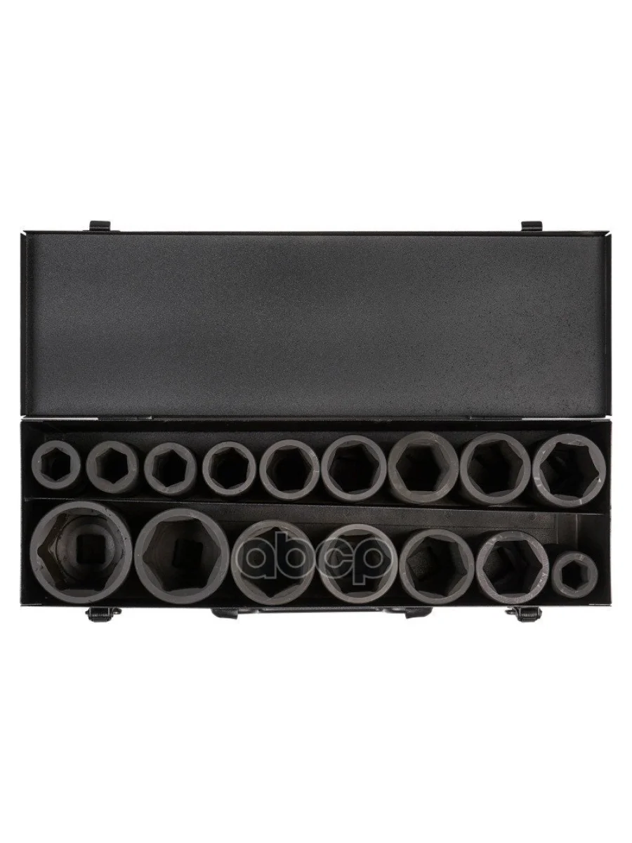 Набор Головок Ударных 34 6-Гранных (16 Предм. 17-50 Мм) Удлиненные, Метал.кейс Airline (Atas045) AIRLINE арт. ATAS045  в Керчи Республика Крым