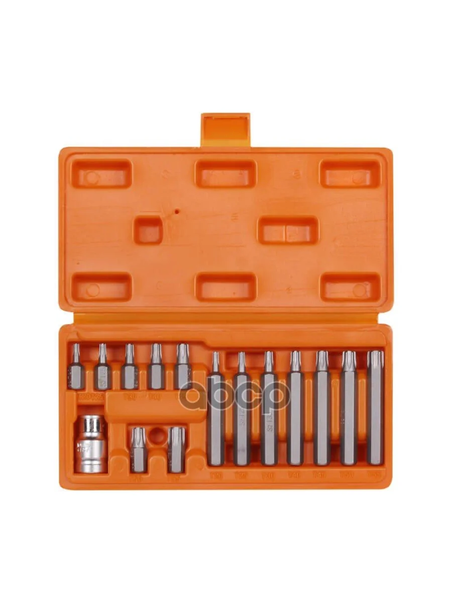 Набор Бит Torx (Звездочки) 38, 30 Мм, 75 Мм 15 Предм. Airline (At-B-21) AIRLINE арт. AT-B-21  в Керчи Республика Крым