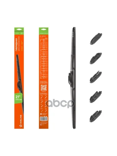 Щетка Стеклоочистителя 530 Мм21 Гибридная Airline (1 Шт.) (Awb-H-530) AIRLINE арт. AWB-H-530