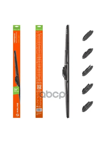 Щетка Стеклоочистителя 650 Мм26 Гибридная Airline (1 Шт.) (Awb-H-650) AIRLINE арт. AWB-H-650