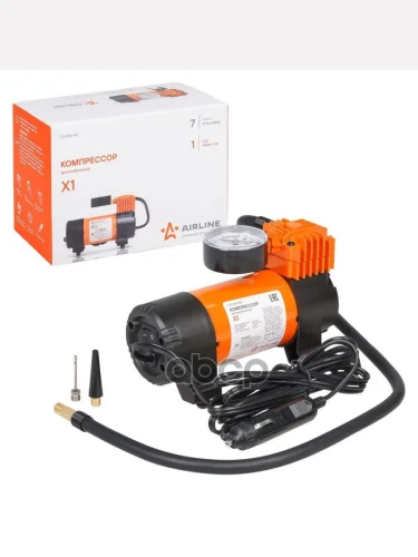 Компрессор Автомобильный 30 ЛМин.  7 Атм, 12V X1 Airline (Ca-030-14S) AIRLINE арт. CA-030-14S