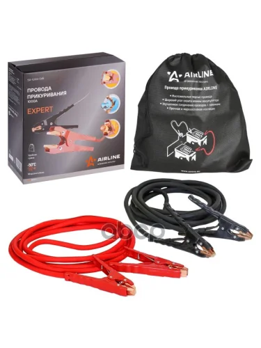 Провода Пусковые (Прикуривания) Airline Expert Proseries 5М 1000А, Сумка (Sa-1000-06E) AIRLINE арт. SA-1000-06E