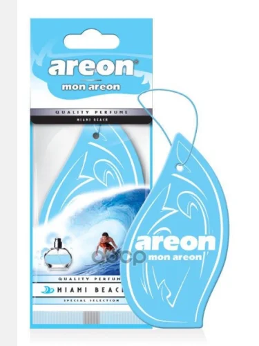 Ароматизатор Подвесной Картон Areon Mon Маями Бич AREON арт. 704-043-308