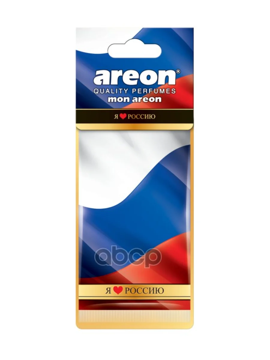 Ароматизатор Подвесной Картон Areon Mon Я Люблю Россию Саммер Дрим AREON арт. 704-043-346  в Самаре Самарской области