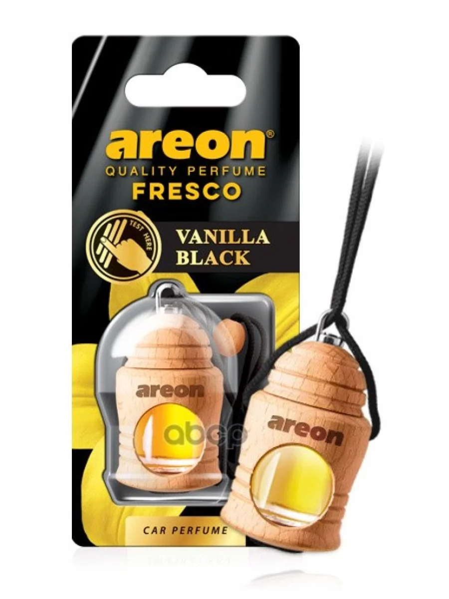 Ароматизатор Подвесной Бутылочка Areon Fresco Ванила Блэк AREON арт. 704-051-331  в Самаре Самарской области