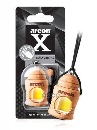 Ароматизатор Подвесной Бутылочка Areon Fresco Xver Черный Кристал AREON арт. 704-051-X01