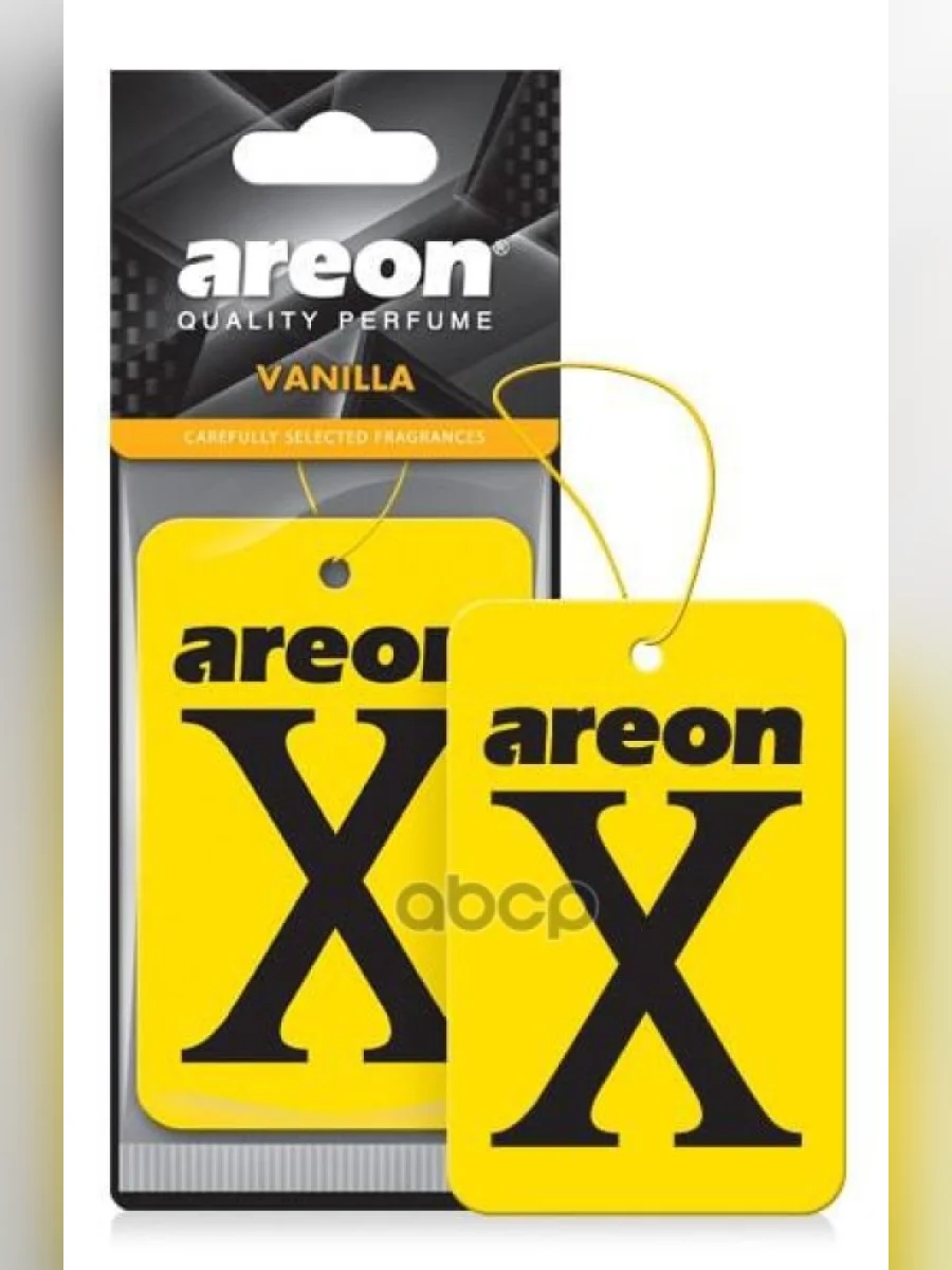 Ароматизатор Подвесной Картон Areon X-Version Желтая Ваниль AREON арт. 704-AXV-015  в Самаре Самарской области