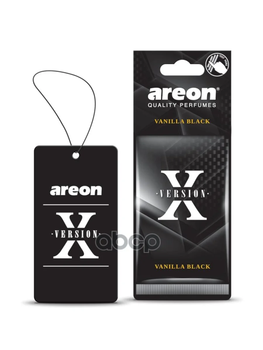 Ароматизатор Подвесной Картон Areon X-Version Ванила Блэк AREON арт. 704-AXV-019  в Перми Пермском крае