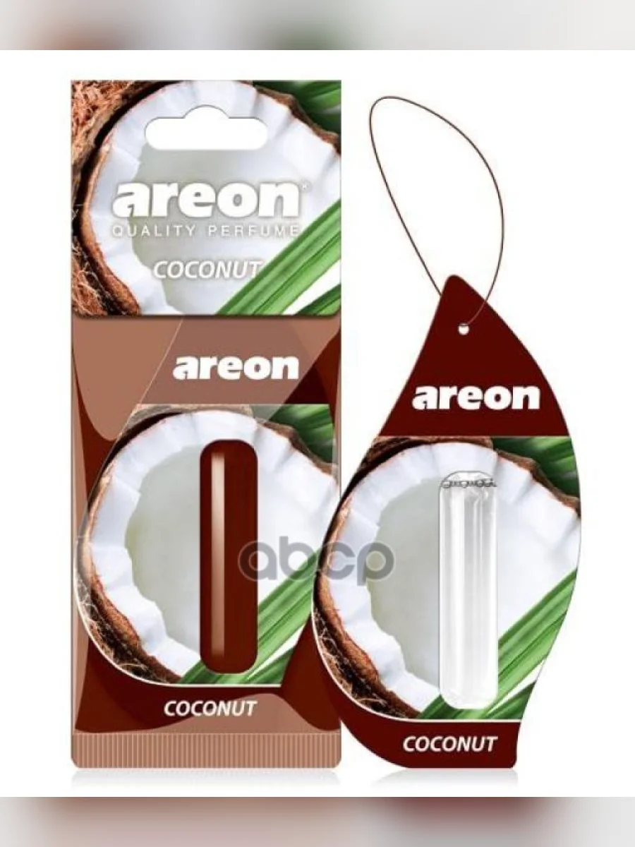 Ароматизатор Подвесной Гелевый Areon Liquid 5Мл Кокос AREON арт. 704-LR-18  в Перми Пермском крае