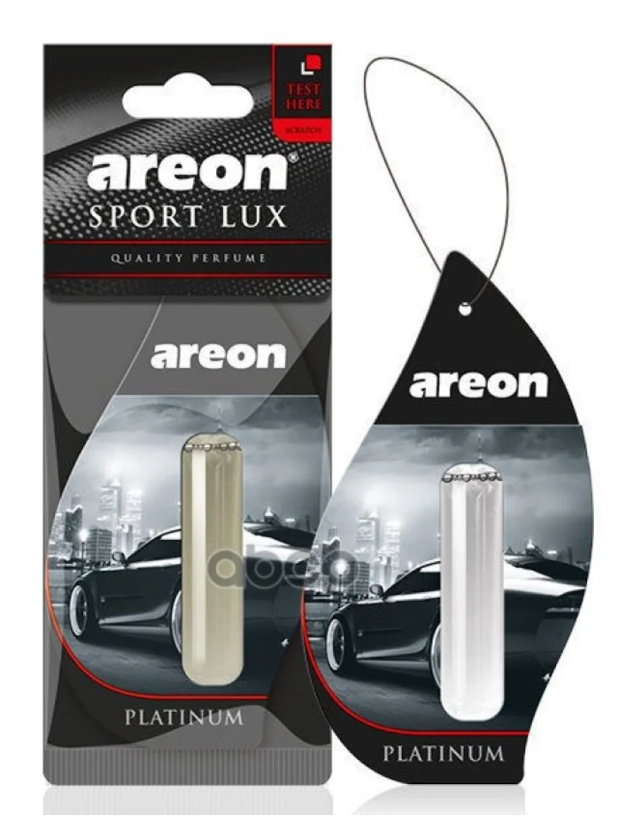 Ароматизатор Подвесной Гелевый Areon Liquid Lux 5Мл Платина AREON арт. 704-LX-03  в Перми Пермском крае