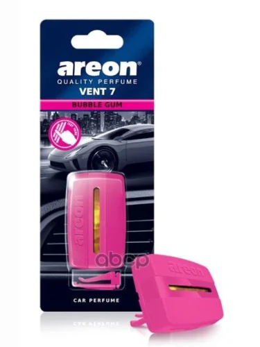 Ароматизатор На Дефлектор Areon Vent 7 Бабл Гам AREON арт. 704-VE7-307