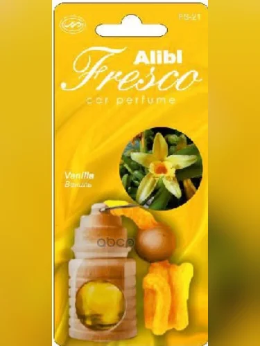 Ароматизатор Подвесной Бутылочка Alibi, Ваниль (Fs-21) AZARD арт. FS-21