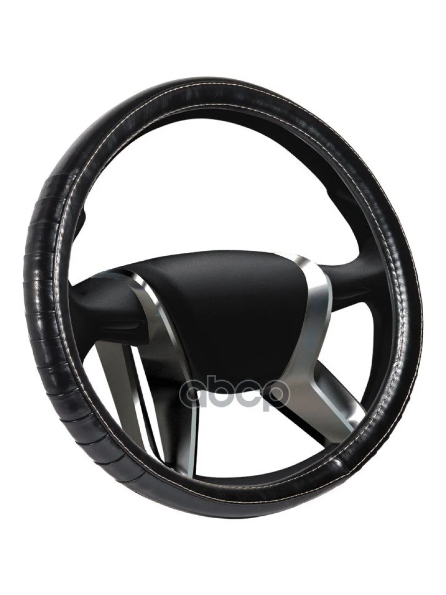 Оплетка На Руль М 37-39 См. Черный Senator Kanzas Кожанная Azard (Opls0101) AZARD арт. OPLS0101  в Керчи Республика Крым