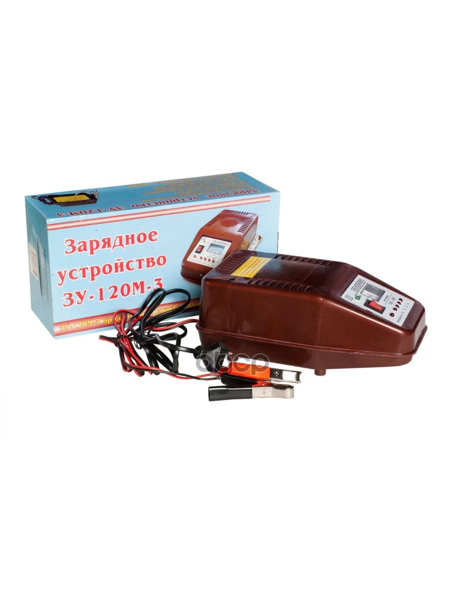 Зарядное Устройство Зу-120М3 (12V, 4А9А, Акб 50-120 Ач) Трансформаторное (Заряд001) Рязань AZARD арт. ЗАРЯД001  в Самаре Самарской области