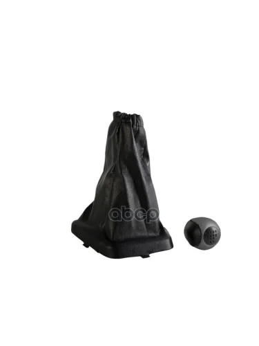 Ручка Рычага Кпп Ваз 1118-1119 Калина С Рамкой, Винил, Серый, В Блистере (Кпп00163) AZARD арт. КПП00163