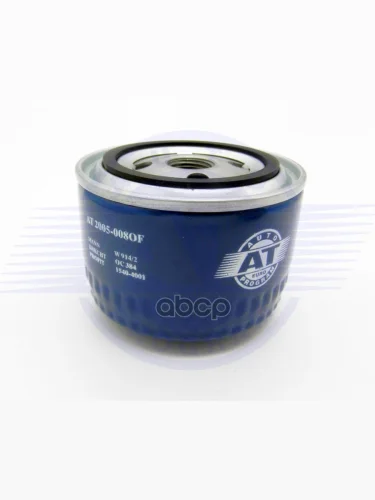 Фильтр Масляный Ваз 2105-08, 2110-12, 2123, 1118, 2170, 2190, Vesta, X-Ray Ат Auto Technologies Group арт. AT 2005-008OF