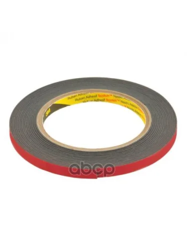 Скотч Двухсторонний 3M Красный ( 8Мм*5М) (3M 8Мм Х 5Метров) 3M арт. 80120