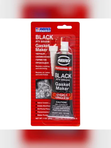Герметик-Прокладка  Abro Masters Черный Многоцелевой (85 Г) Китай (12-Ab-Ch-Re-S) ABRO арт. 12-AB-CH-RE-S