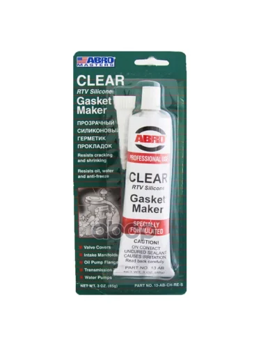 Герметик-Прокладка  Abro Masters Прозрачный Многоцелевой (85 Г) Китай (13-Ав-Ch-Re-S) ABRO арт. 13-AB-CH-RE-S