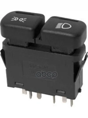 Клавиша Включения Главного Света Ваз 2115, 2123, Уаз 3160 Авар (Двойная) Avar арт. 882.3709