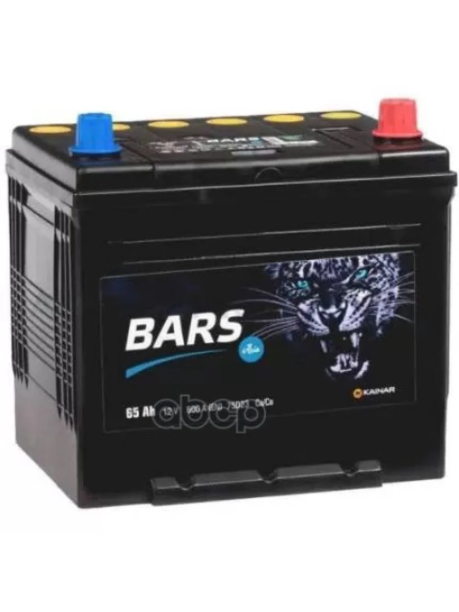Аккумулятор  65 Bars Asia Обратная Полярность BARS арт. 6СТ-65L0  в Керчи Республика Крым