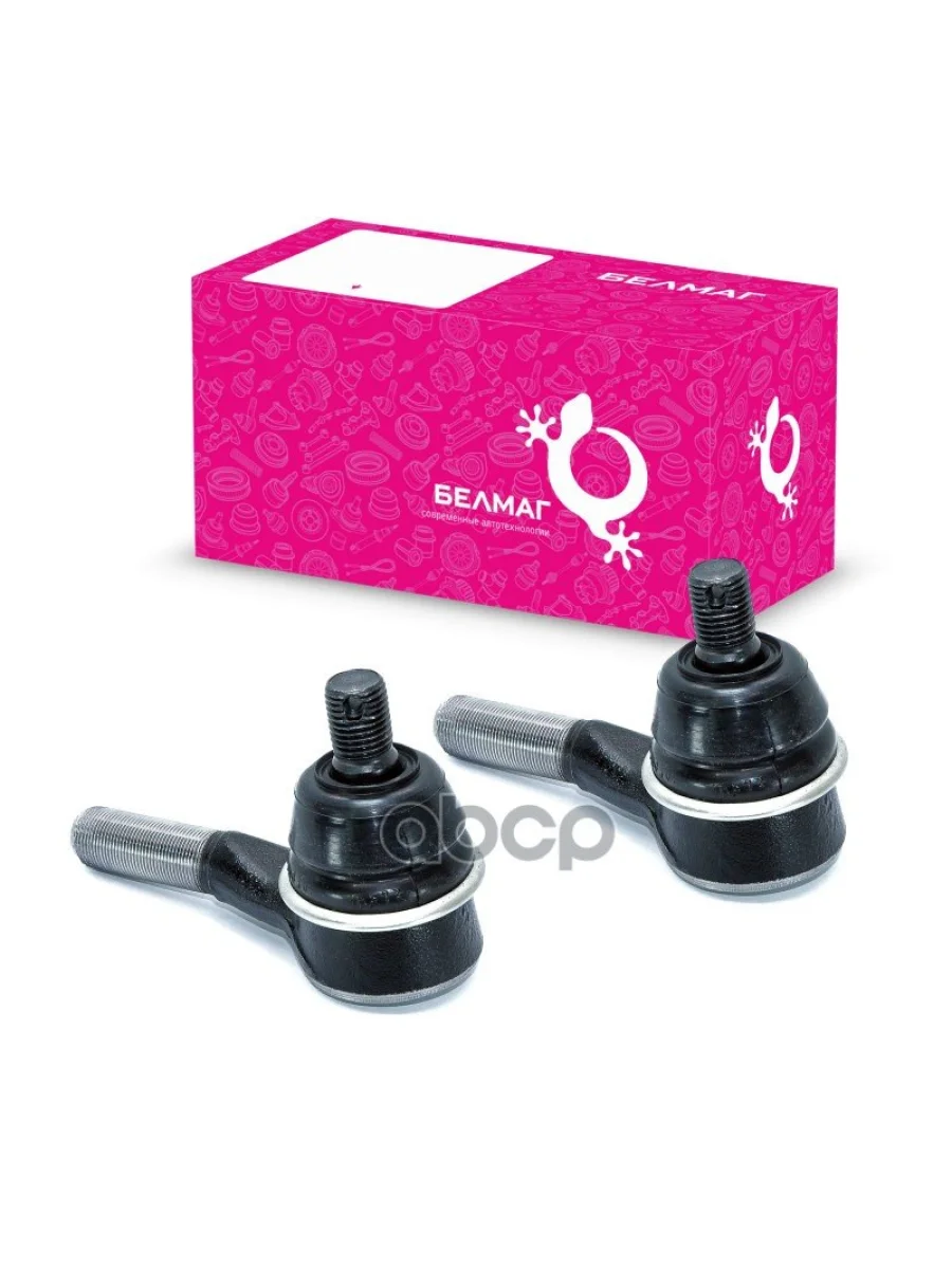Наконечник Тяги Рулевой Ваз 2101 Наружный (К-Т 2 Шт) Белмаг Оригинал (Корот.) (Bm.0071) BELMAG арт. BM.0071  в Керчи Республика Крым