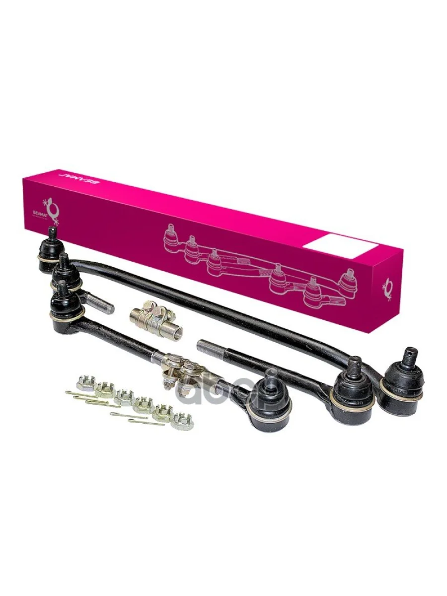 Комплект Тяг Рулевой Трапеции Ваз 2121 Белмаг Оригинал Крепежом (Bm.0111) (2121-3414000138056 BELMAG арт. BM.0111  в Керчи Республика Крым