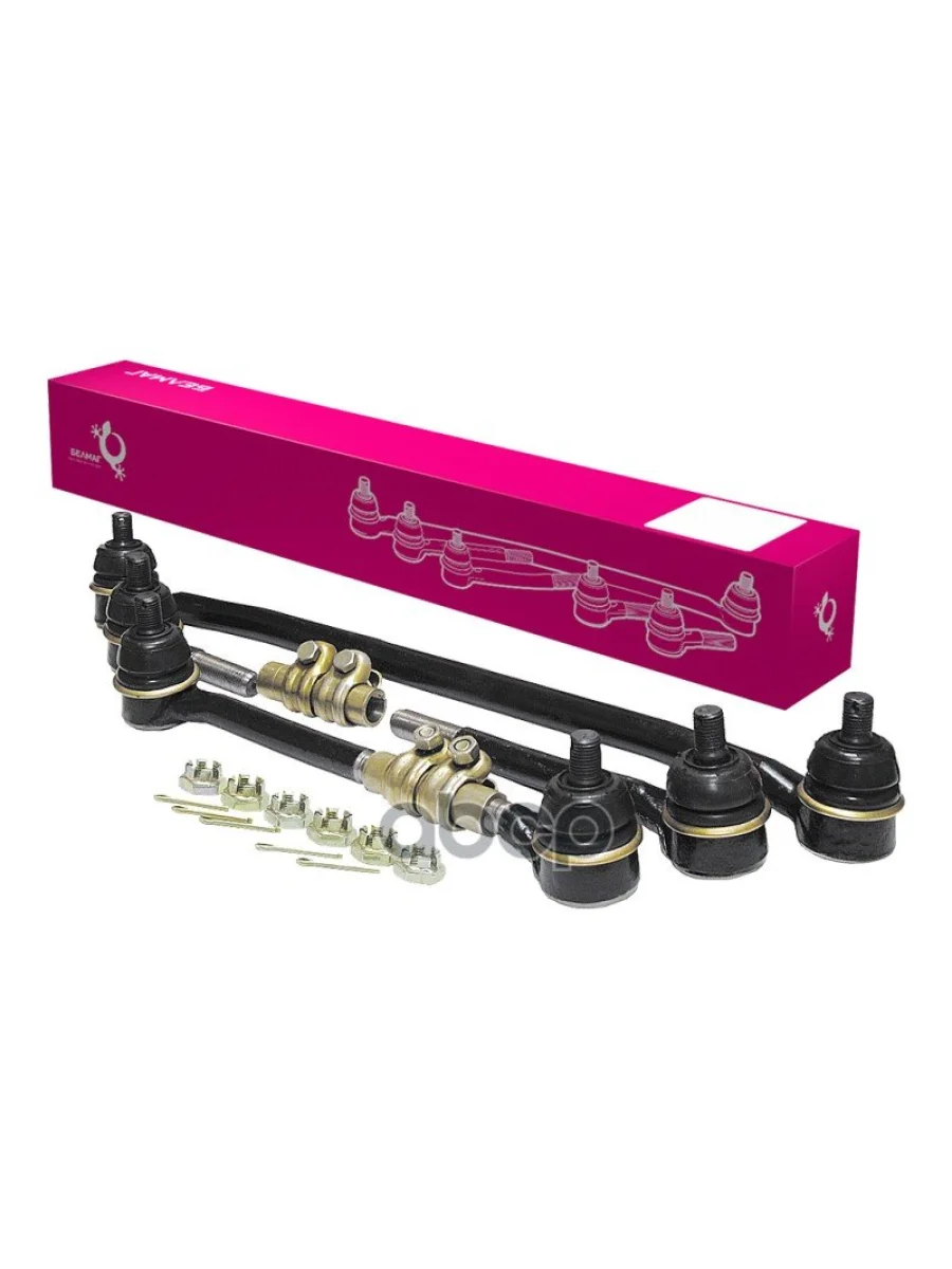 Комплект Тяг Рулевой Трапеции Ваз 2123 Белмаг Оригинал С Крепежом (Bm.0112) (2123-34140105658 BELMAG арт. BM.0112  в Керчи Республика Крым