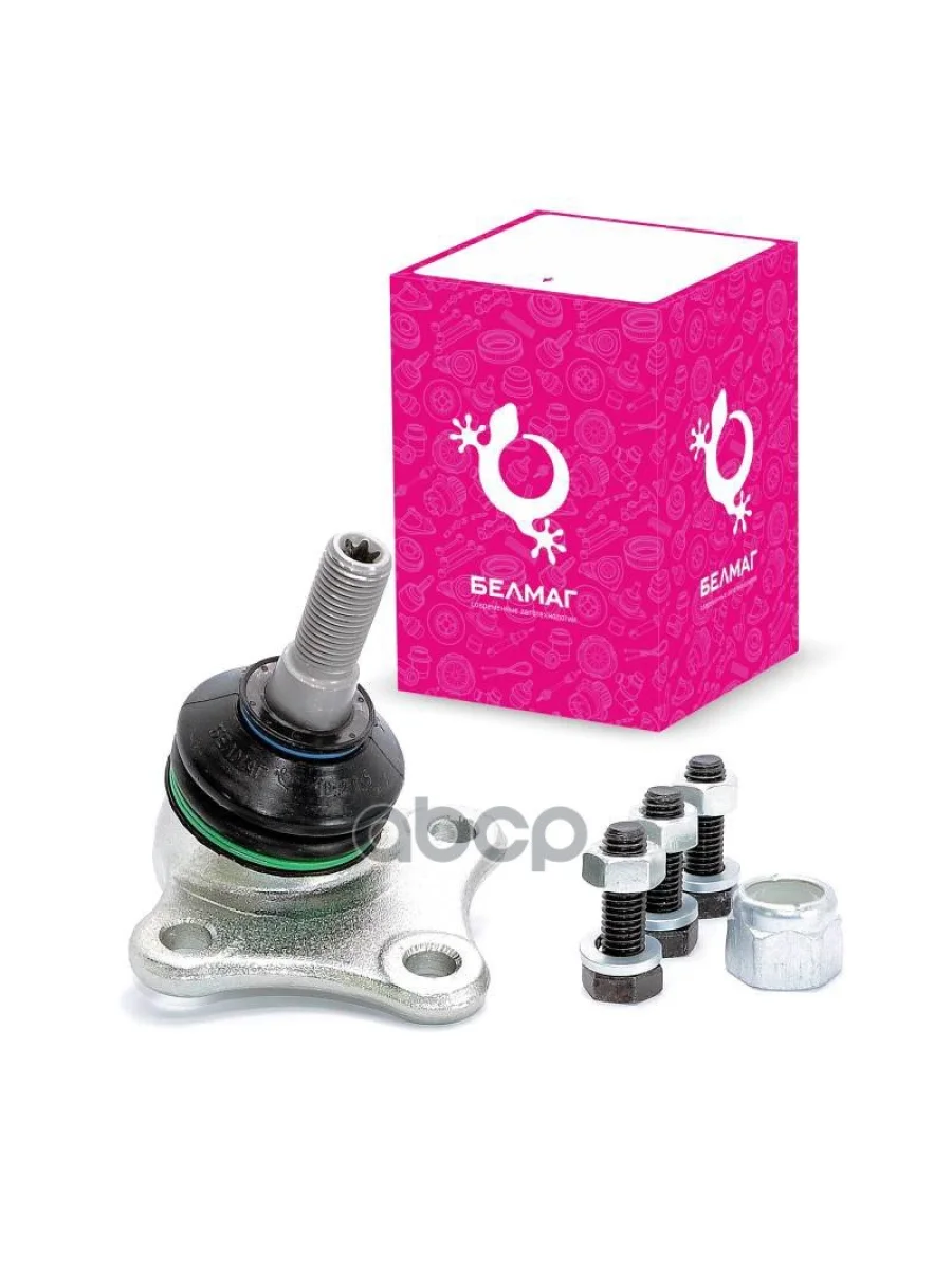 Шаровая Опора Ваз Lada Vesta Нижняя Правая, Переднего Рычага Белмаг Конвейерная (Bm.0168) BELMAG арт. BM.0168  в Керчи Республика Крым