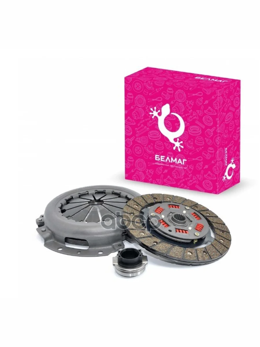 Комплект Сцепления Ваз 2190 В Сб. Белмаг (2181-1601000) BELMAG арт. BM.0212  в Керчи Республика Крым