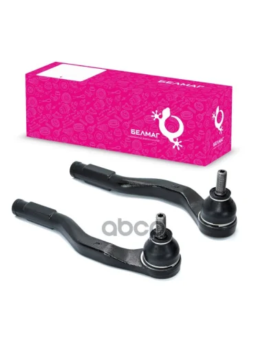 Наконечник Тяги Рулевой Ваз Lada Vesta Наружный (К-Т 2 Шт) Белмаг (Bm.0220) BELMAG арт. BM.0220