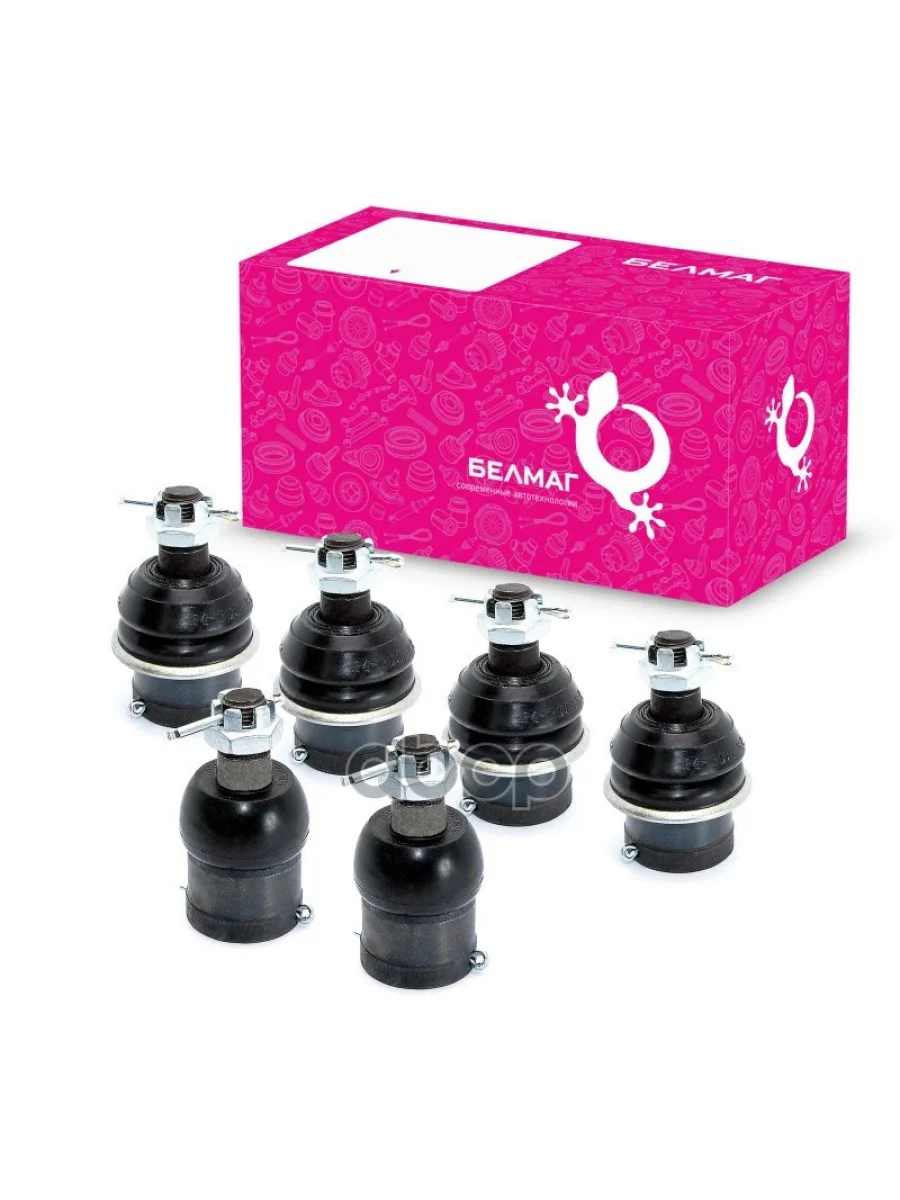 Шарнир Рулевой Трапеции Для АМ Газ 2410, 3110, 3102 Белмаг (К-Т 6 Шт) (Bm.1091) (24-3003029) BELMAG арт. BM.1091  в Керчи Республика Крым