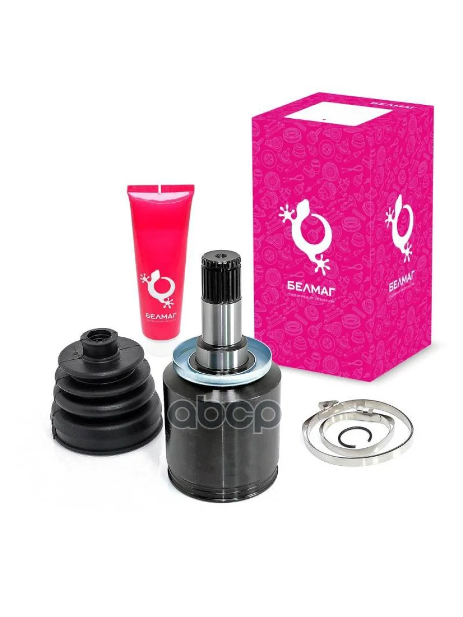 Шрус Ваз 2108-10, 2110-12, 1117-19, 2170-72, 2190-94 Внутренний Трипоидный 2422 Шл. Белмаг Bm.163 BELMAG арт. BM.1633  в Керчи Республика Крым