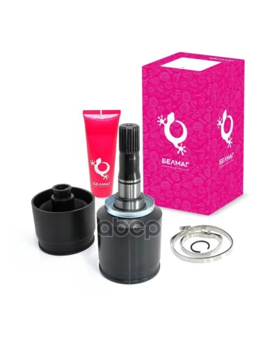 Шрус Ваз 2121 Внутренний Левый Трипоидный 22 Шл. Белмаг Арт. Bm.1674 BELMAG арт. BM.1674