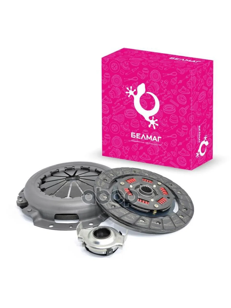 Комплект Сцепления Ваз 2110-12 В Сб. Белмаг (2110-1601000) BELMAG арт. BM.1692  в Керчи Республика Крым