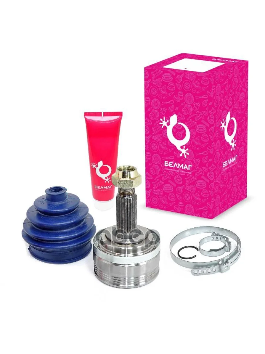 Шрус Ваз 2108-15, 1117-19, 2170, 2190 Наружный 2222 Шл. Белмаг Комфорт Арт. Bm.6202 (2108-22150 BELMAG арт. BM.6202  в Керчи Республика Крым