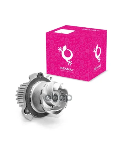 Насос Водяной Ваз 1117-19, 2110-12, 2170 16-Кл, До 2008Г Дв.1,5 Металлическая  Крыльчатка Белмаг ( BELMAG арт. BM.7512