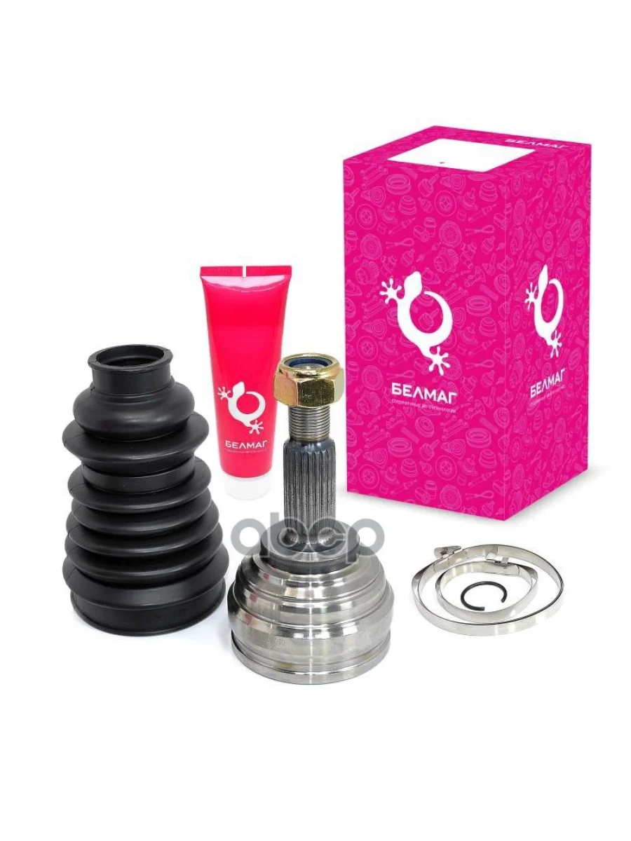 Шрус Ваз Lada Largus Наружный  (8 Кл.,) 2330 Шлицев, Renault Logan (07-), Renault Sandero (09) Бел BELMAG арт. BM.OCJ.080  в Перми Пермском крае