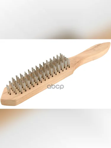 Щетка По Металлу 4-Х Рядная Деревянная Ручка Beril (565004) BERiL TOOLS арт. 565004