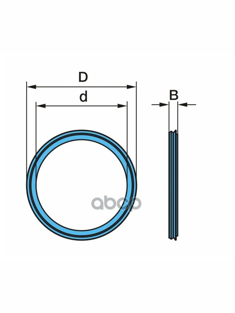 Сальник Ступицы BPW арт. 0256645700  в Керчи Республика Крым