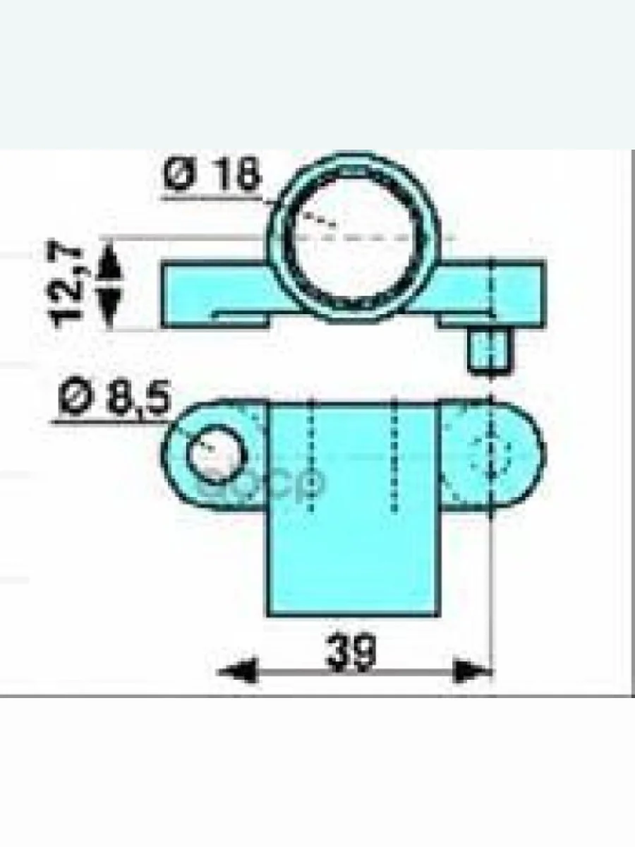 Кронштейн Датчика Abs Bpw  0318914610 BPW арт. 03.189.14.61.0  в Керчи Республика Крым