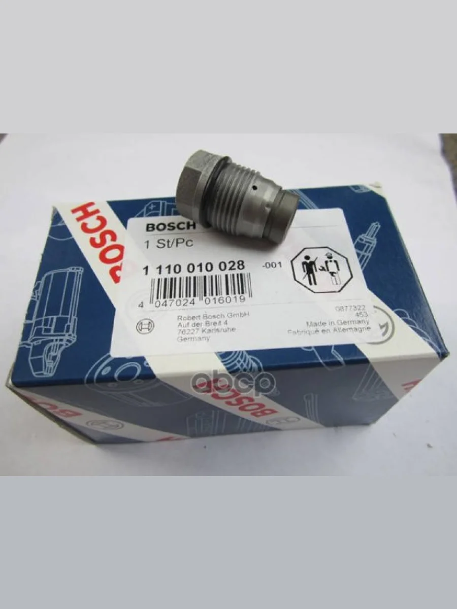 Клапан Топливной Рампы Редукционный (Isf2.8,Isf3.8 E-3,Isbe,Isde) Bosch арт. 1110010028  в Перми Пермском крае