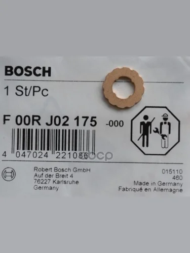 Кольцо Форсунки Man TgsTgx 07 Bosch арт. F 00R J02 175