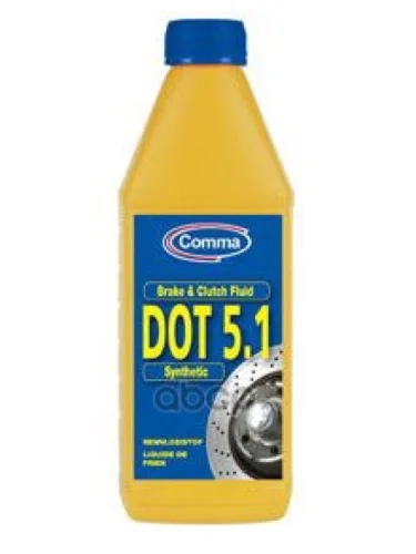 Жидкость Тормозная! Dot 5.1 COMMA арт. BF51L