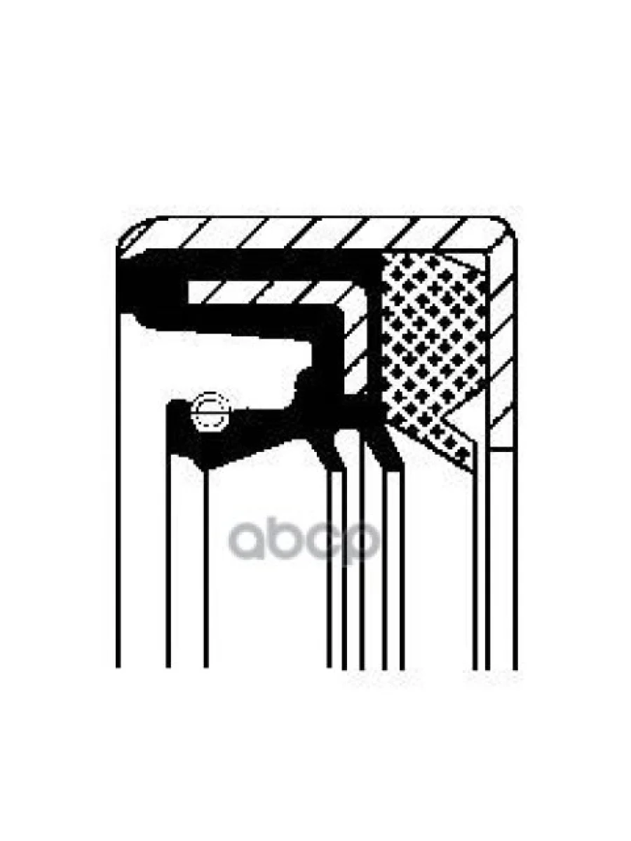 Сальник Хвостовика Редуктора Corteco арт. 01027938B  в Керчи Республика Крым